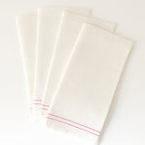 organic ivory linen napkins at maeree