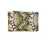 clare v yellow riviera faux snake wallet clutch at maeree