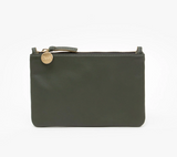 clare v loden wallet clutch with tabs at maeree