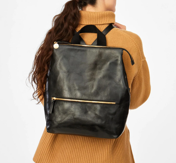Clare V. Leather Backpack - Black Backpacks, Handbags - W2436827