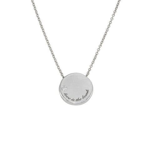 article 22 love is the bomb diamond necklace at maeree