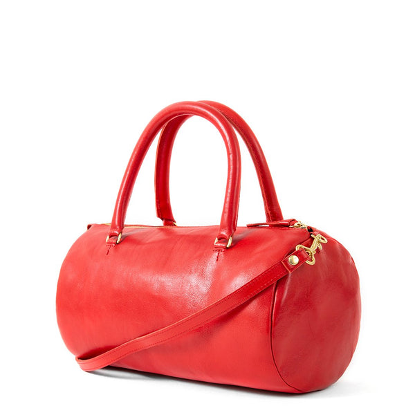 Cherry Red Top Handle Bag – maeree