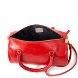 Cherry Red Top Handle Bag