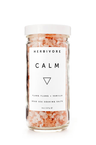 herbivore botanicals calm pink himalayan bath salts at maeree