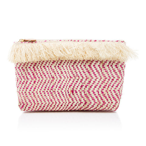 kayu tia clutch in pink at maeree