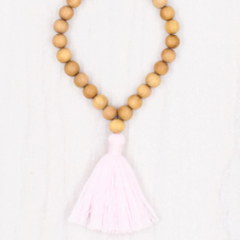 blush meditation mala bracelet maeree