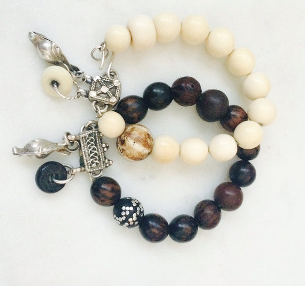 Antique Prayer Beads Bracelet maeree