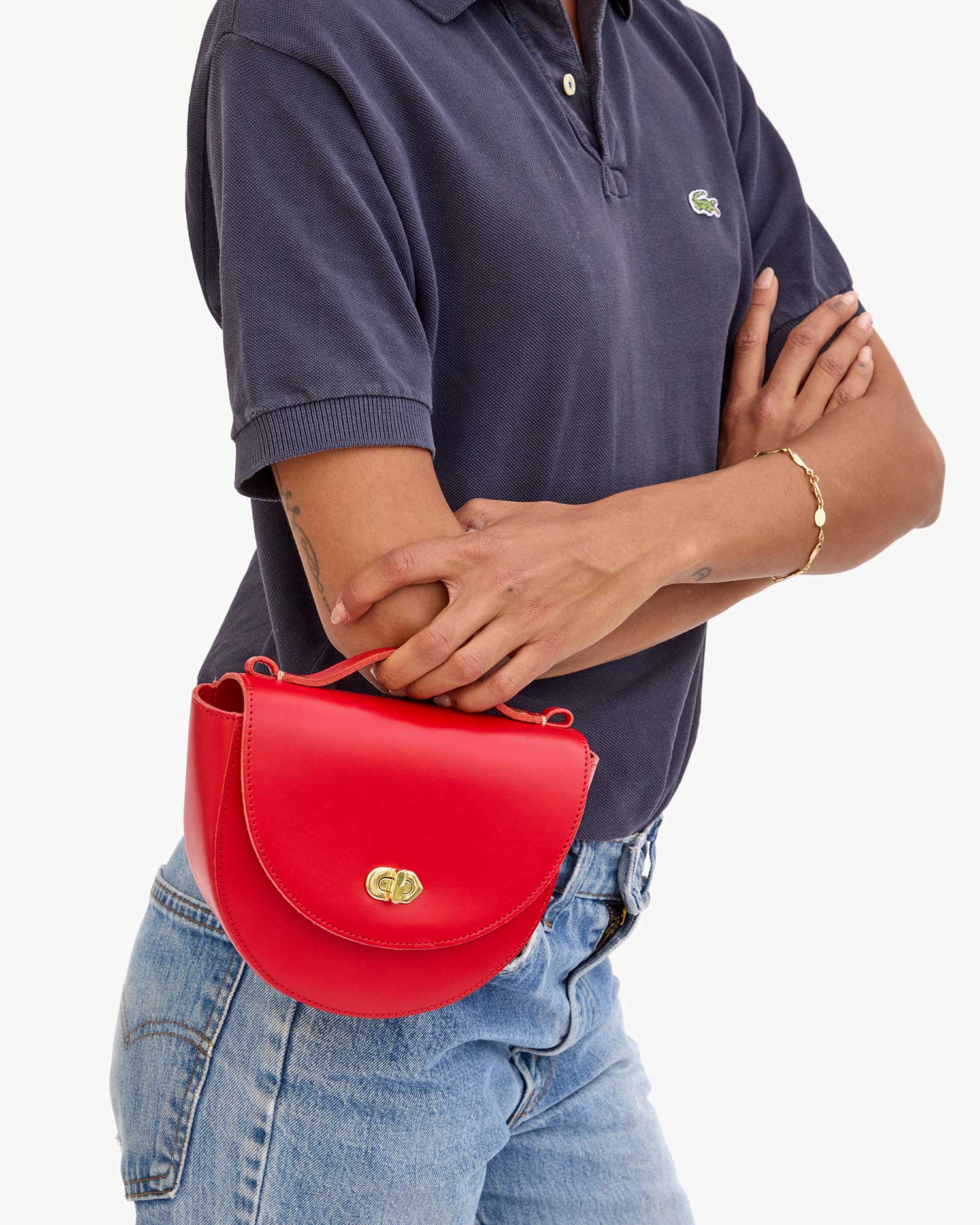 Tomato Red Elodie Crossbody – maeree