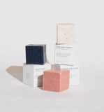 Rosewater cassis oatmeal soap from
Brooklyn candle studio at maeree