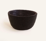 indego africa black beaded decorative bowl at maeree