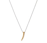 satomi studios black diamond tusk necklace at maeree