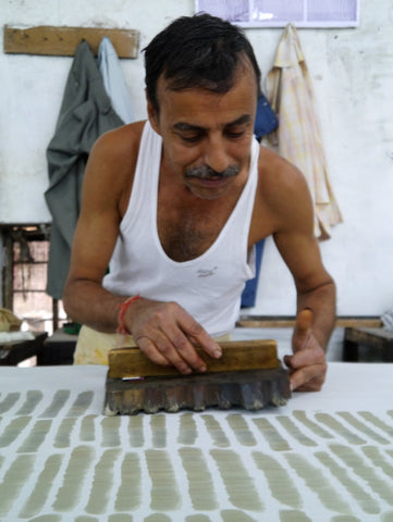 bohemia india block print artisan