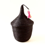 indego africa mini peace basket black at maeree
