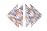 safomasi flag print napkins at maeree
