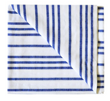 las bayadas bahía blue striped mexican blanket at maeree