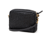 clare v black woven midi sac crossbody at maeree