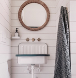 The Loomia linda waffle weave Turkish towel oversized bath at maeree