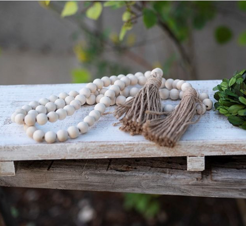 Wood Bead Garland maeree