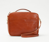 Clare V Miel rustic leather mirabel crossbody at maeree