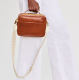 Clare V Miel rustic leather mirabel crossbody at maeree