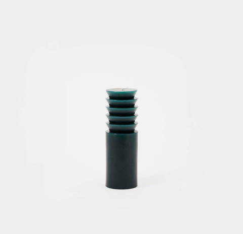 Areaware Totem Candle green at maeree