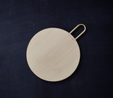 Aaron Probyn HEATH maple and brass serving board at maeree