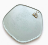 known goods mint green concrete tray at maeree