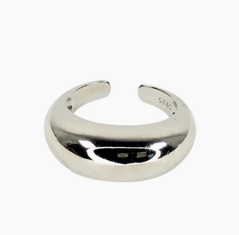 jak & fox sterling silver dome ring