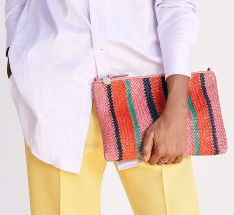 pm clutch with strap