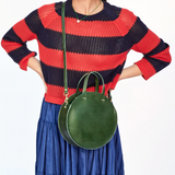 clare v loden green petit alistair circle crossbody at maeree