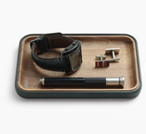 walnut valet tray catch all at maeree