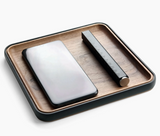 walnut valet tray catch all at maeree