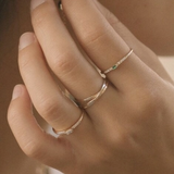 love me knots emerald and diamond ring at maeree