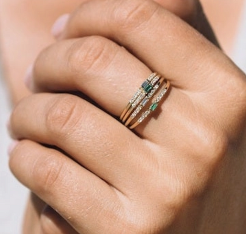 Diamond Baguette Ring