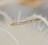 diamond and gold textured band lacee alexandra at maeree
