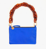 clare v electric blue wallet clutch with tabs at maeree