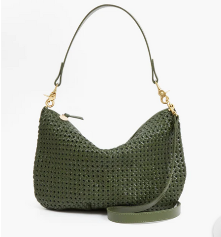 Clare V, Bags, Clare V Helene Bag In Army Green Suede