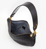 clare v black woven zig zag moyen messenger bag at maeree