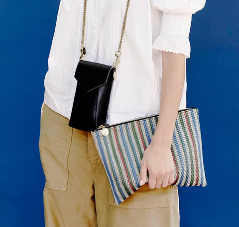 Flat hotsell clutch bag