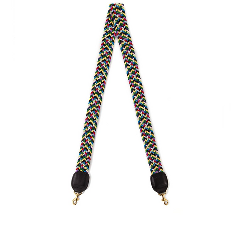 clare v multicolor braided crossbody strap at maeree