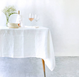 celina mancurti white linen tablecloth at maeree