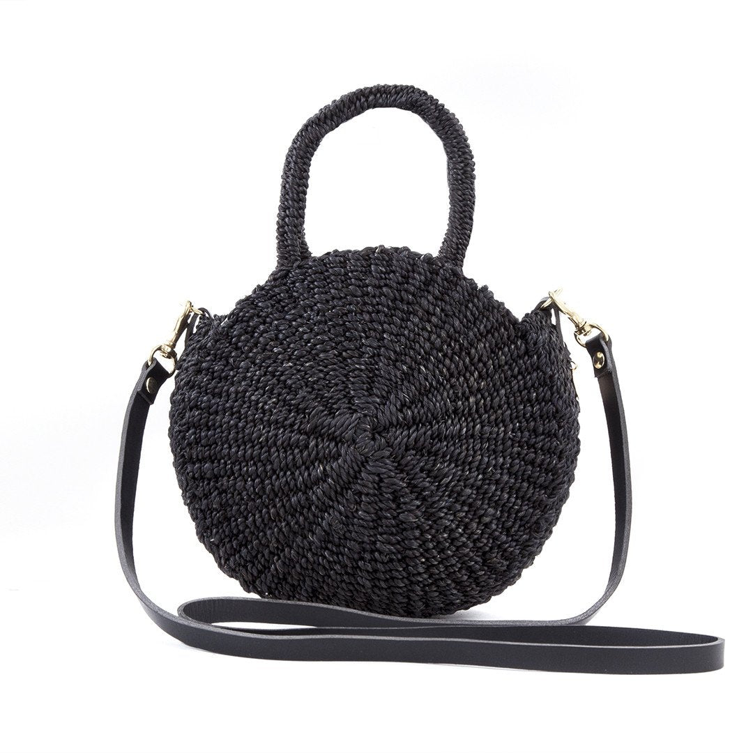 Woven Circle Crossbody