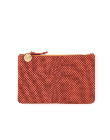 Loden Croco Clutch – maeree