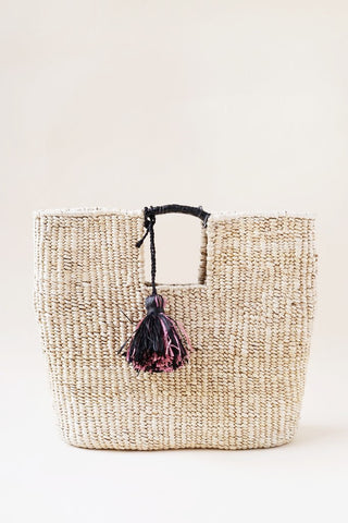 Indego Africa Gus banana leaf basket bag at maeree