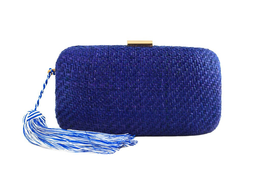 Blue Charlotte Clutch – maeree