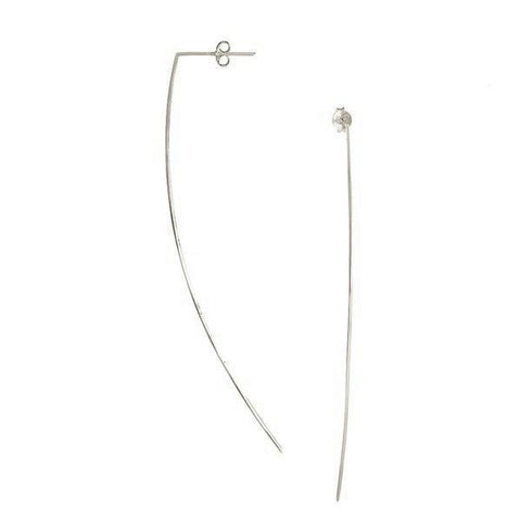 pico arc earrings sterling silver at maeree