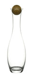 hand blown water carafe with oak stopper from sagaform at maeree